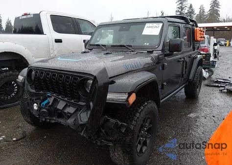 2024 Jeep Wrangler 4Xe Willys 4Xe из США, поврежденный, VIN 1C4RJXN63RW168431